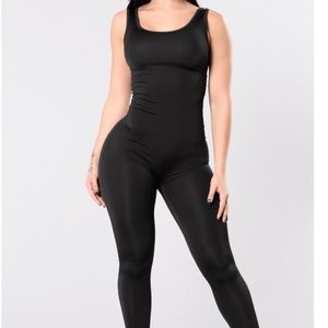 FashionNova Boost Black Jumpsuit